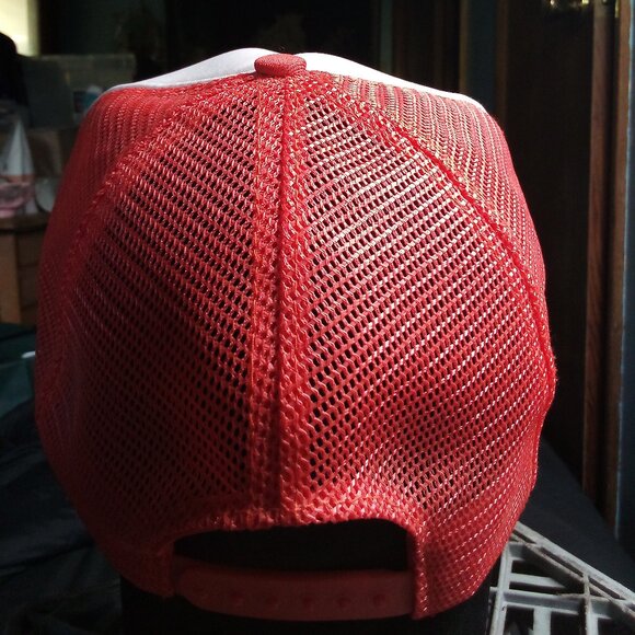 Deadstock Vintage Drive Train Industries Truck Parts Patch Snap Trucker Hat Cap - Picture 4 of 8